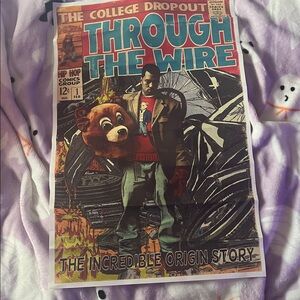 Kanye West Through the Wire Comic Poster